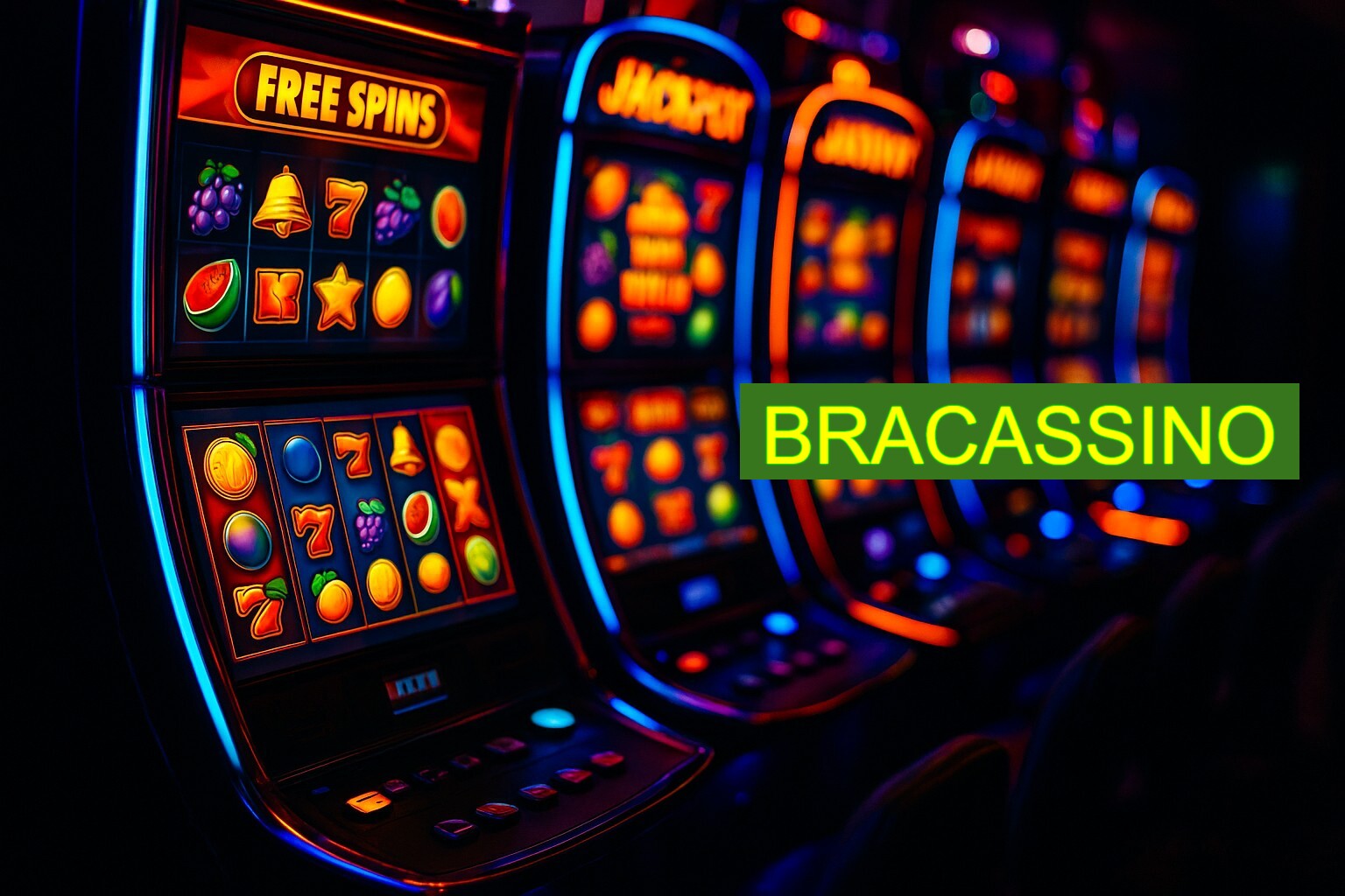 Diversos jogos de caça-níqueis